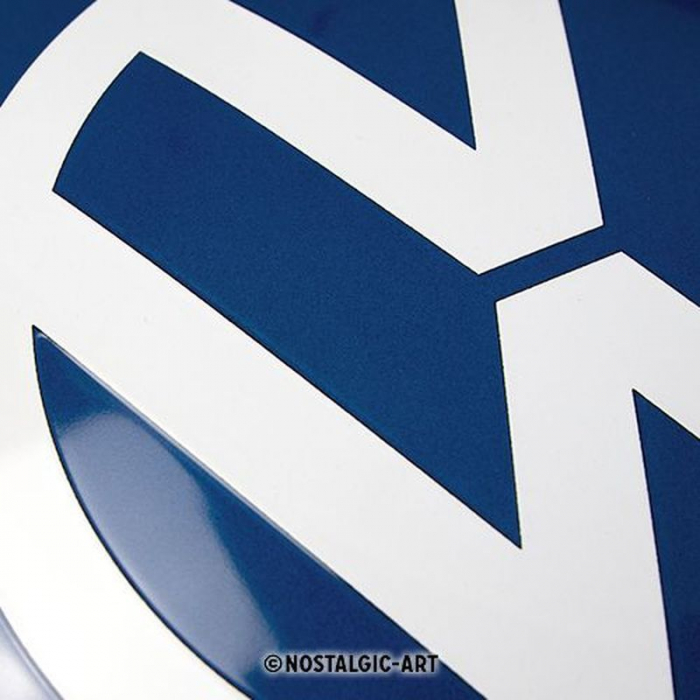 Blechschild VW rund 2